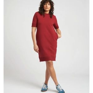 3X // Universal Standard dress + long sleeved tee